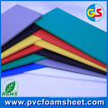 Red White Black and Grey Colorful PVC Sheet for Outdoor Printing
